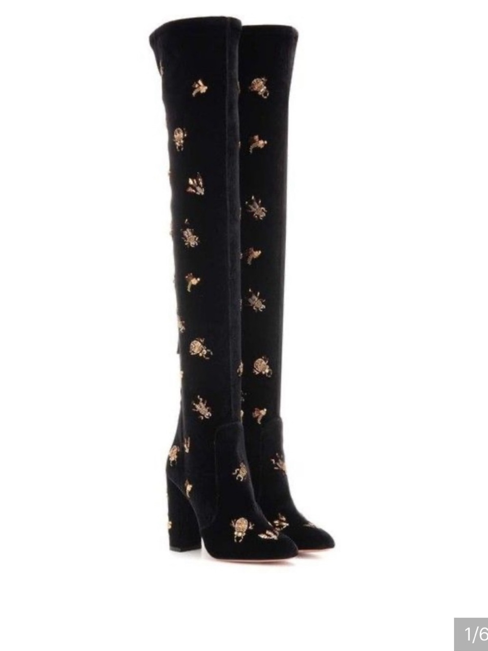IN SEARCH OF~ Looking for these Aquazzura “Fauna” OTK boots in 5,5.5, or 6